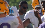 One of LSU's transfer wide receivers had surgery after the win vs. Clemson (Photo: On3)