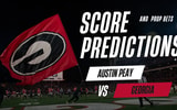 Georgia score predictions