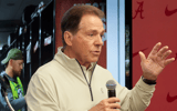 Former Alabama coach Nick Saban