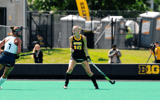 Dionne van Aalsum scored four goals for the Hawkeyes on Friday. (Photo by UI Athletics)