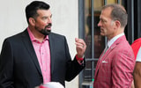 Ohio State HC Ryan Day and AD Ross Bjork