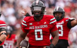 Texas Tech defensive lineman Skyler Gill-Howard (Photo by Chase Seabolt/RedRaiderSports.com)