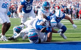 One of two Seth McGowan touchdowns for Kentucky against Ole Miss, via Jeff Faughender:Courier Journal : USA TODAY NETWORK via Imagn Images