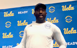 UCLA head coach DeShaun Foster