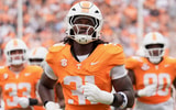 Saul Young/News Sentinel / USA TODAY NETWORK via Imagn Images | Tennessee defensive lineman Caleb Herring (31) heads to the locker room at halftime of the NCAA college football game against ETSU on September 6, 2025, in Knoxville, Tennessee.