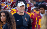 USC head coach Lincoln Riley