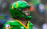 Oregon Ducks long snapper Nick Duzansky (96)