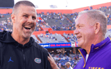 Florida HC Billy Napier, LSU HC Brian Kelly