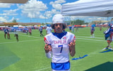 2030 athlete Noel Devine Jr at practice