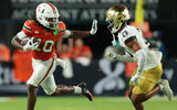 Notre Dame CB Karson Hobbs Miami WR Malachi Toney