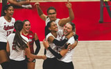 Nebraska volleyball Harper Murray, Allie Sczech