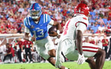 NCAA Football: Arkansas at Mississippi