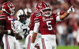 South Carolina tight end Jordan Dingle. Photo credit: Jeff Blake-Imagn Images