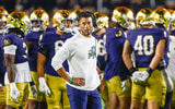 Notre Dame coach Marcus Freeman Texas A&M 2025