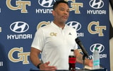 Georgia Tech head coach Damon Stoudamire