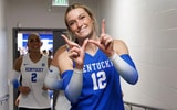 Kentucky volleyball libero Molly Tuozzo - Grace Smith, UK Athletics