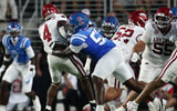 NCAA Football: Arkansas at Mississippi