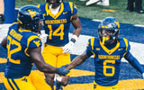 West Virginia defensive back Jordan Scruggs