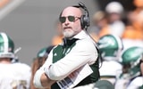 UAB coach Trent Dilfer during a college football game between Tennessee and UAB at Neyland Stadium in Knoxville, Tenn., on Sept. 20, 2025. (© Caitie McMekin/News Sentinel / USA TODAY NETWORK via Imagn Images)