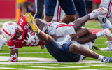 Nebraska football RB Emmett Johnson vs. Michigan