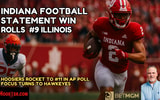 INDIANA FOOTBALL STATEMENT WIN VER #9 ILLINOIS