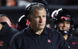 Rutgers Football head coach Greg Schiano 2025
