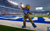 The Kentucky mascot Scratch at Kroger Field, via Crawford Ifland, KSR