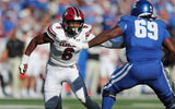 South Carolina EDGE Dylan Stewart rushes the passer against Kentucky (Photo: CJ Driggers | GamecockCentral.com)