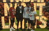South Carolina football recruiting target Jesiah Fields on a visit to Columbia. Photo credit: @jesiahdfields on Twitter/X