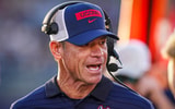 UConn Football head coach Jim Mora