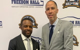Tayshaun Prince and Randall Cobb inducted into the Kentucky Sports Hall of Fame (Photo via UK Athletics)