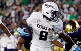 LeVeon-Moss-injury-update-ESPN-broadcast-gives-latest-on-Texas-AM-RB
