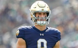 Notre Dame TE Eli Raridon Purdue