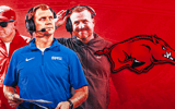 Arkansas Razorbacks football head coach hot board