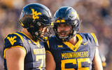 West Virginia football center Carson Lee