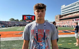 TE Jack Brown Illinois visit