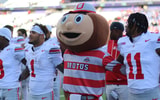Brutus Buckeye by Birm -- Lettermen Row --