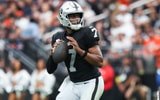 Las Vegas Raiders quarterback Geno Smith