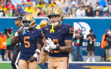 West Virginia defensive back Nick Taylor