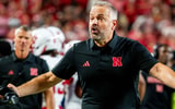 Nebraska football coach Matt Rhule