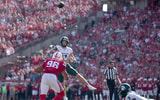 Nebraska football DE Williams Nwaneri vs. Michigan State