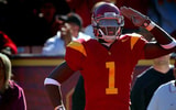 USC WR Mike Williams Salutes