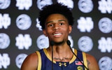 Notre Dame guard Markus Burton ACC Tipoff