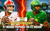 INSIDE THE MATCHUP INDIANA PREPARES FOR #3 OREGON