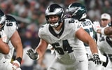 Philadelphia Eagles offensive tackle Brett Toth (64) blocks against the Cincinnati Bengals at Lincoln Financial Field. Mandatory Credit- Eric Hartline-Imagn Images A