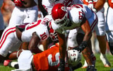 Derek-Simmons-Trevor-Goosby-injury-update-OU-Texas-OT-leave-game-amid-offensive-line-woes
