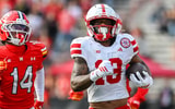 Nyziah Hunter Nebraska Maryland football