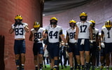 Michigan football tunnel