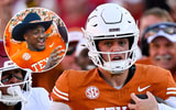 Arch-Manning-reacts-to-upset-of-Oklahoma-gives-Tre-Wisner-game-ball