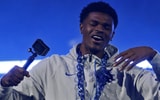Otega Oweh introduced at Big Blue Madness - Jeff Drummond, Cats Illustrated